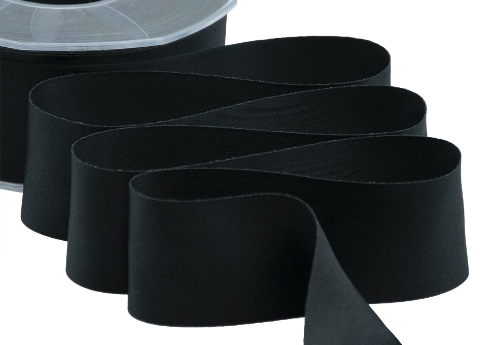 raso seta 40 mm nero