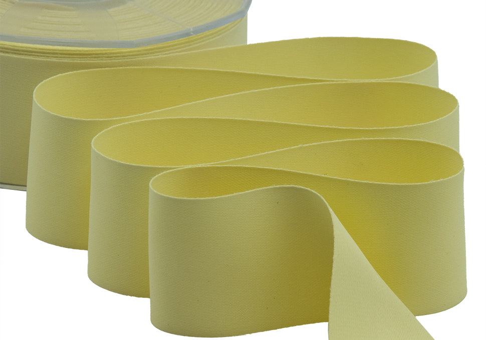 raso seta 40 mm giallo