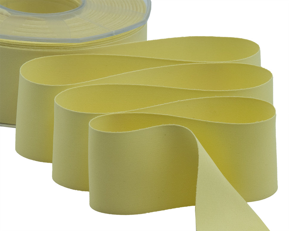 raso seta 40 mm giallo