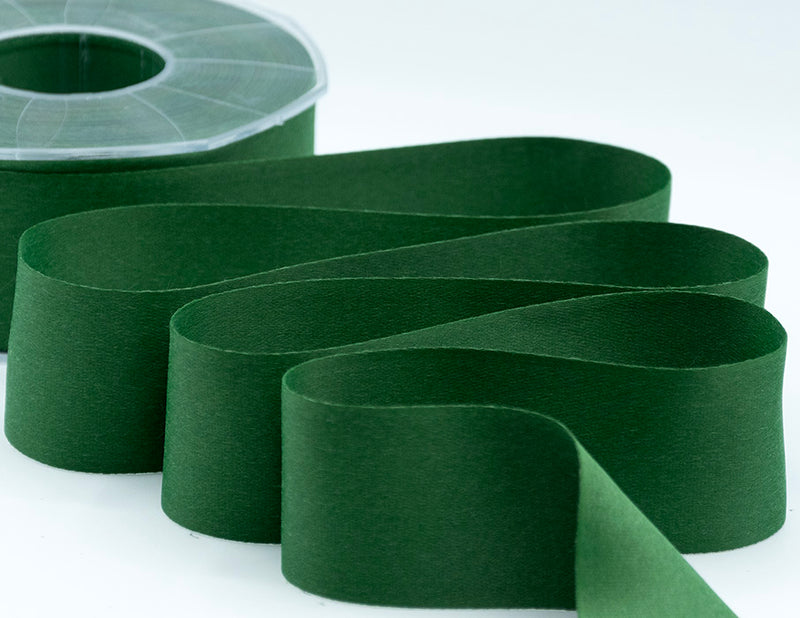 Nastro Doppio Raso Furlanis 6 Mm X 100 M - Colore Verde Mare - Prodotto In Italia