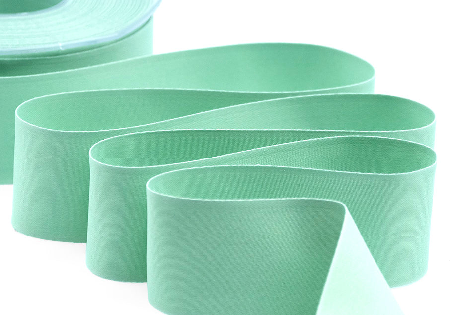 raso seta 40 mm verde mare