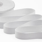 cotone biologico 15 mm bianco ottico