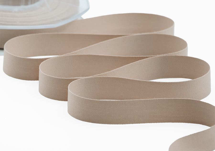 cotone biologico 15 mm beige