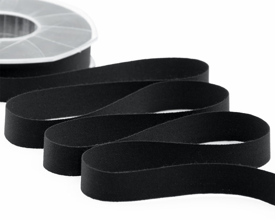 cotone biologico 15 mm nero