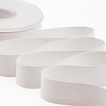 cotone biologico 25 mm bianco ottico