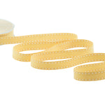 cotone con impuntura 15 mm giallo oro