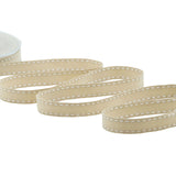 cotone con impuntura 15 mm beige