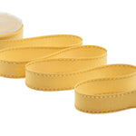 cotone con impuntura oro 25 mm giallo oro