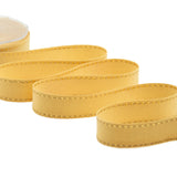 cotone con impuntura oro 25 mm giallo oro