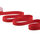spigato cotone 15 mm rosso