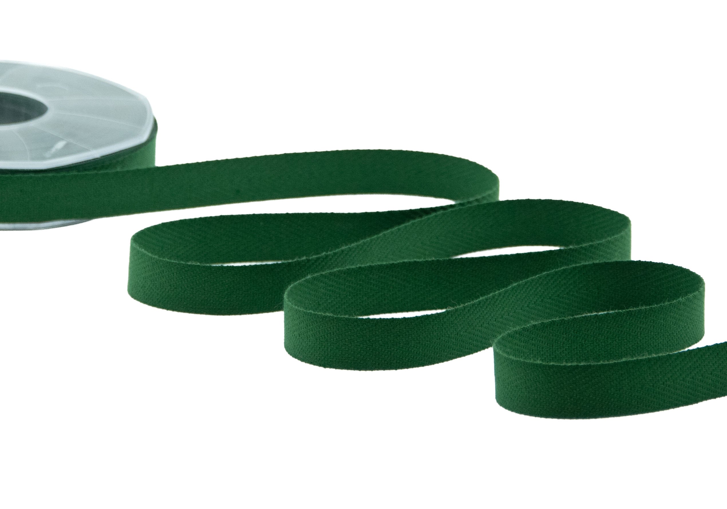 spigato cotone 15 mm verde inglese