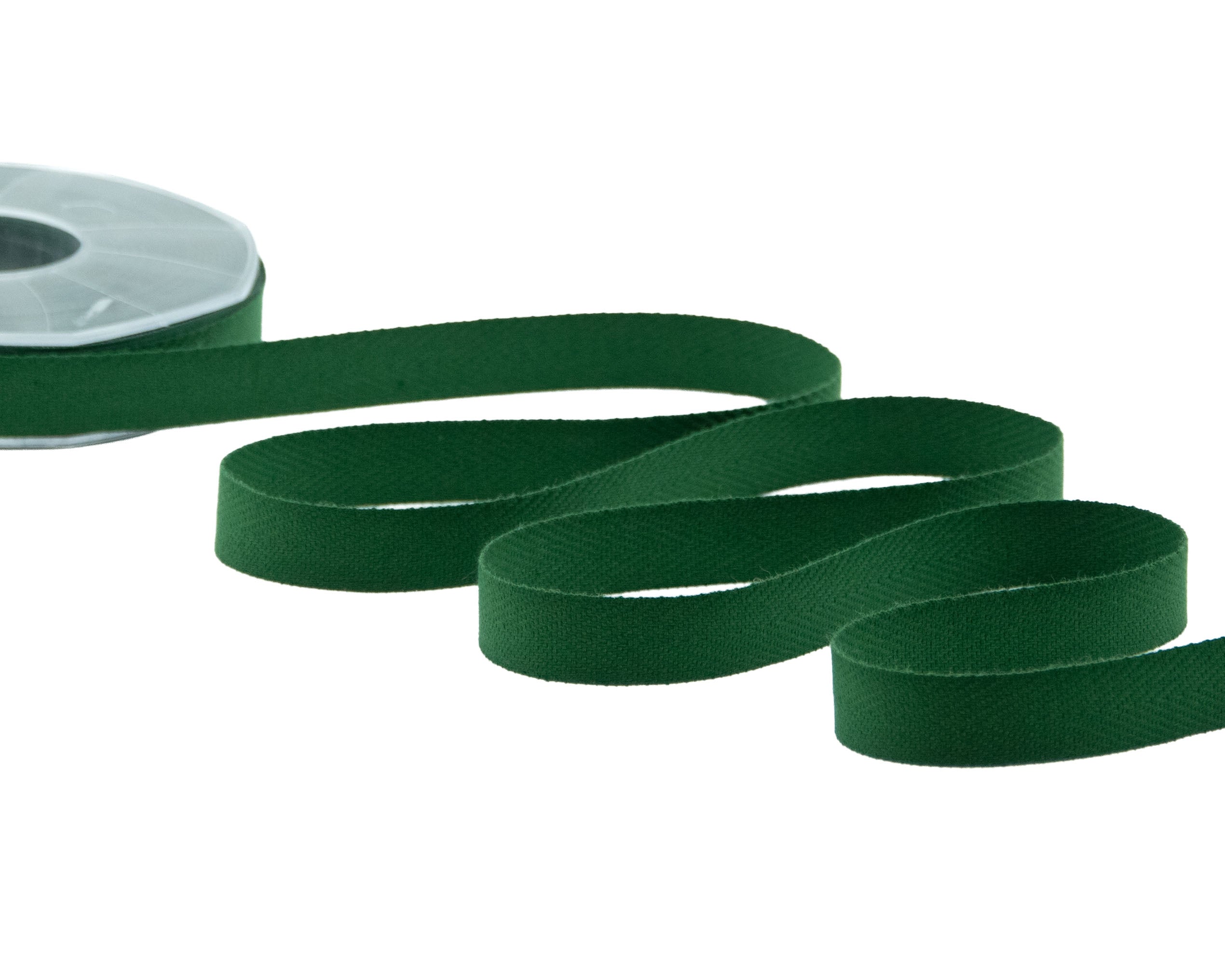 spigato cotone 15 mm verde inglese