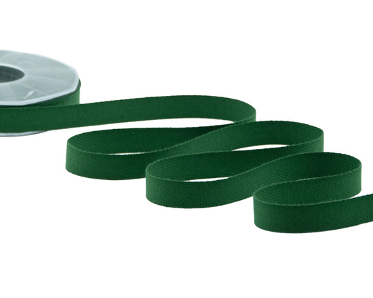spigato cotone 15 mm verde inglese