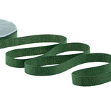 spigato cotone 15 mm verde inglese oro
