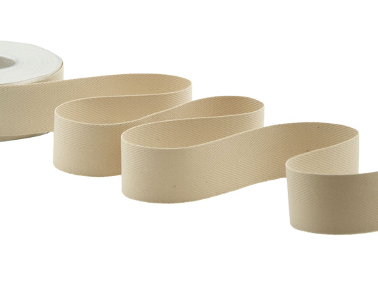 spigato cotone 40 mm beige