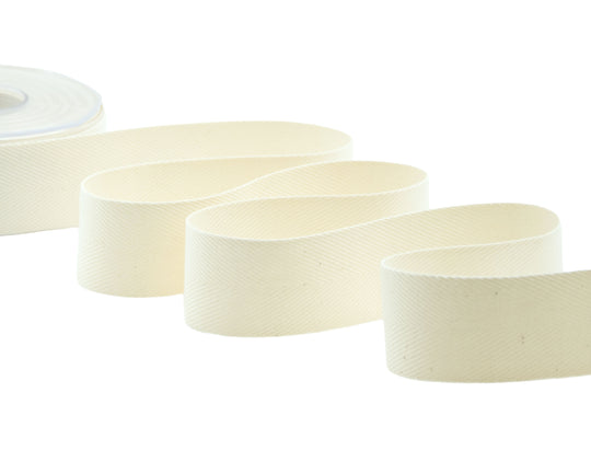 spigato cotone 40 mm latte
