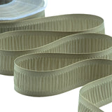 Plisse 25 mm tortora
