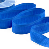 25 mm pleated China Blue