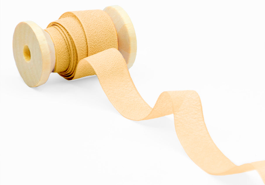 crepe effetto seta 15 mm champagne