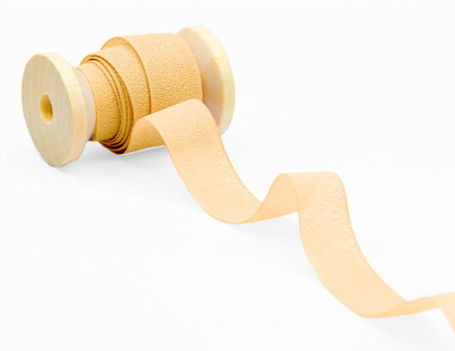 crepe effetto seta 15 mm champagne