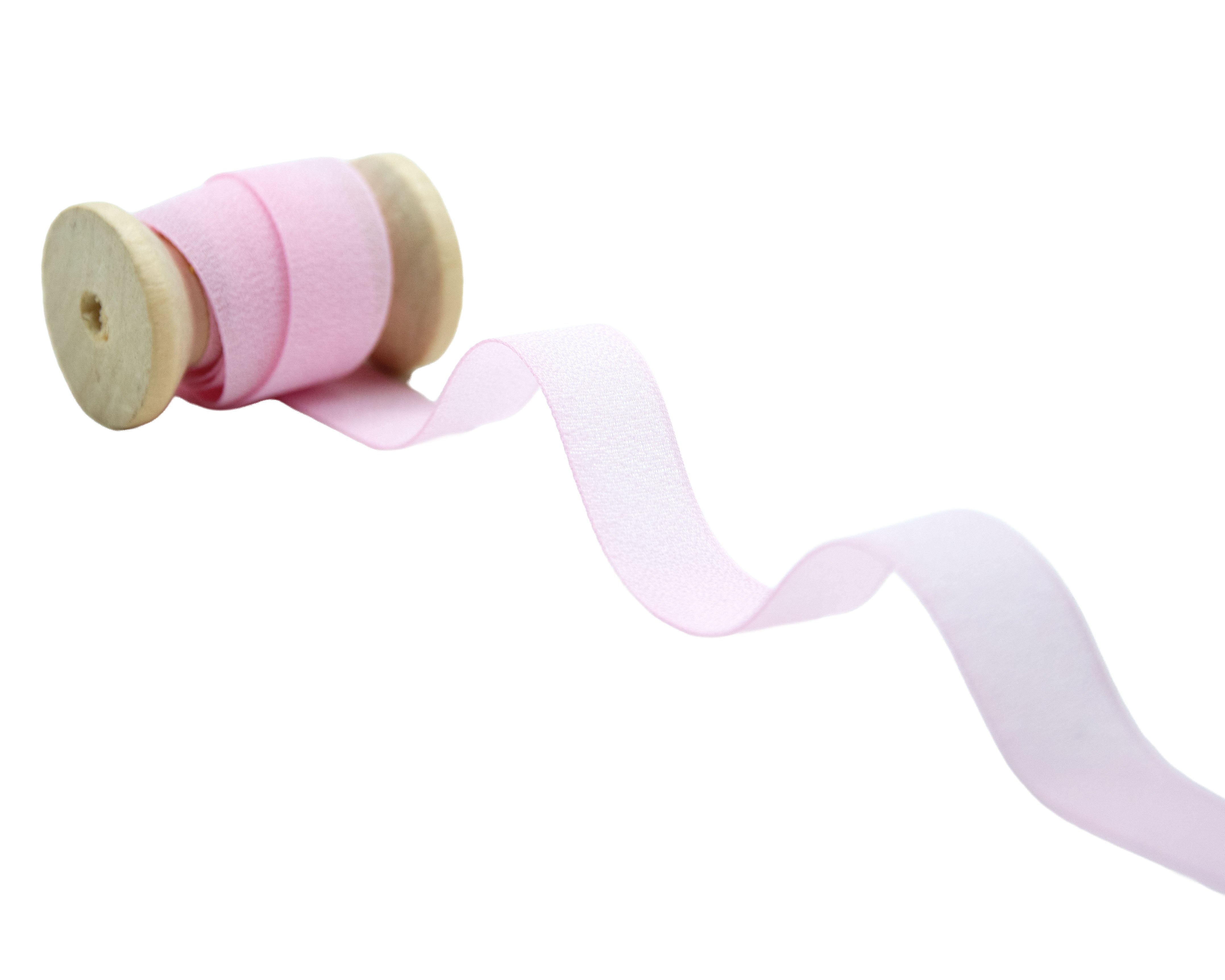 crepe effetto seta 15 mm rosa baby