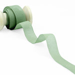 crepe effetto seta 15 mm verde mare