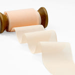 crepe effetto seta 48 mm albicocca chiaro