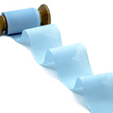 crepe effetto seta 48 mm azzurro baby