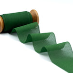 crepe effetto seta 48 mm verde inglese