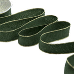 sablè bordi lurex 25 mm verde inglese