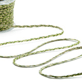 treccina rustica in juta 7 mm verde muschio