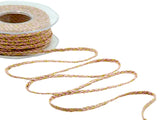 Treccina Rustica in Juta 7 mm Cipria Scuro