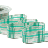 Lino Scozzese 40 mm Verde Acqua Marina