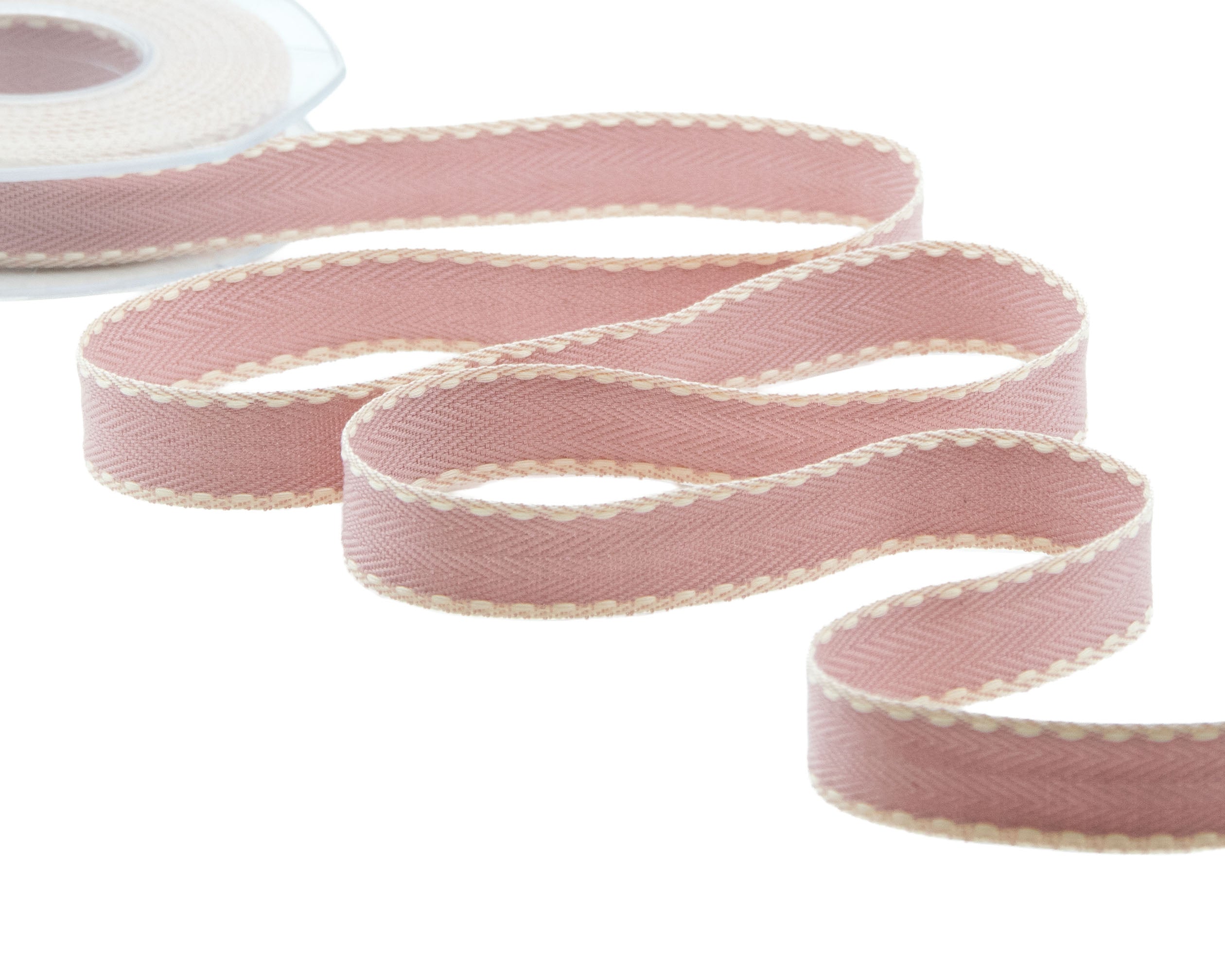 spiga doppia bordata 20 mm cipria scuro