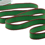 spiga doppia bordata 20 mm verde inglese
