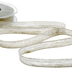 nastro in juta rustico 6 mm beige