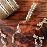 15mm Natural White Rustic Jute Ribbon
