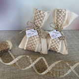 40mm Ivory Jute Ribbon