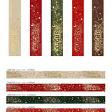 Policotone 15 mm Stampa Costellazione Auguri Rosso