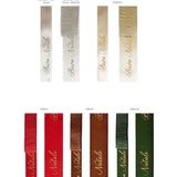 Raso Boutique Lame 25 mm Ser. Laminata Buon Natale Argento