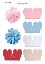 Portaconfetti Cuore Gros Grain Rosa Baby