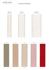 Policotone Bordi Oro 25 MM Beige