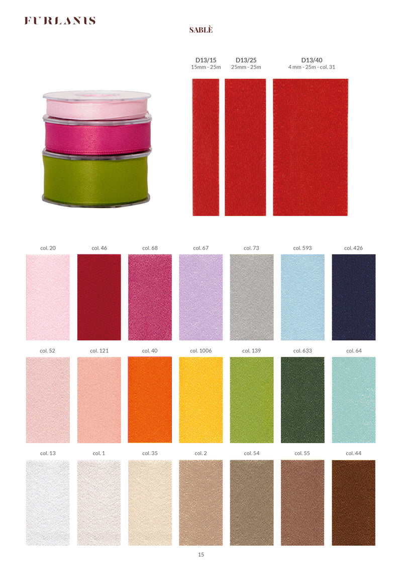 Sable 25 mm Rosso
