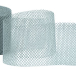 retina lurex 100 mm argento