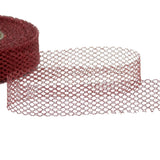 retina lurex 25 mm rosso
