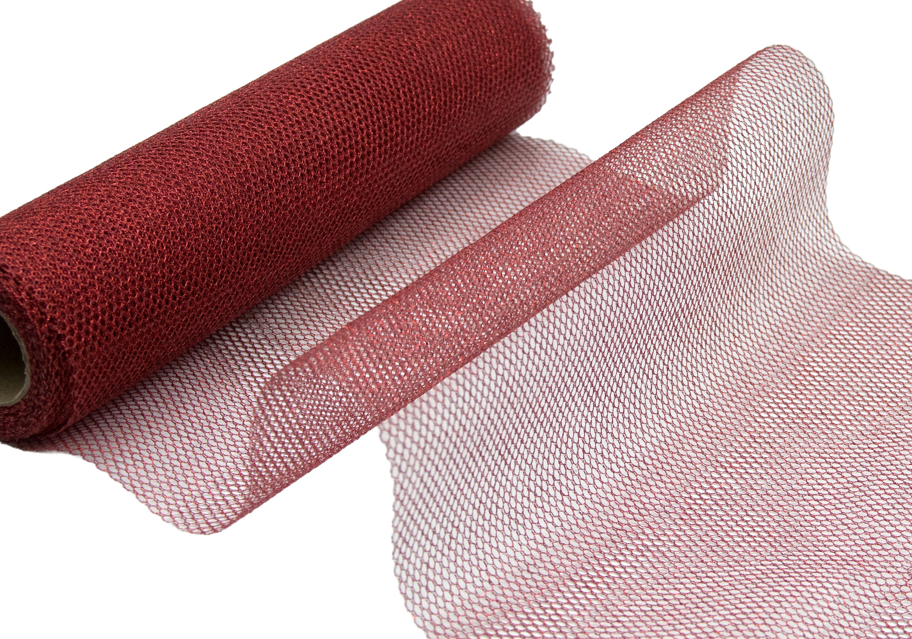 retina lurex 300 mm rosso