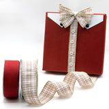 Scottish Kilt 40 mm Beige/Red