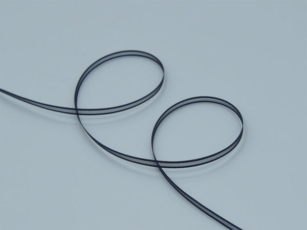 velo bordi raso 3 mm blu notte