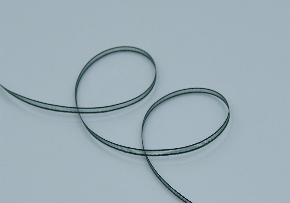 velo bordi raso 3 mm verde foresta