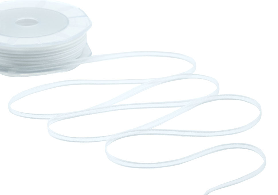 velo bordi raso 3 mm bianco ottico
